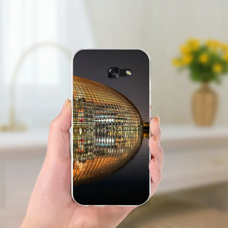 Красивые пейзажи природы мягкие ТПУ Силиконовые чехлы для телефонов Samsung Galaxy A3 A5