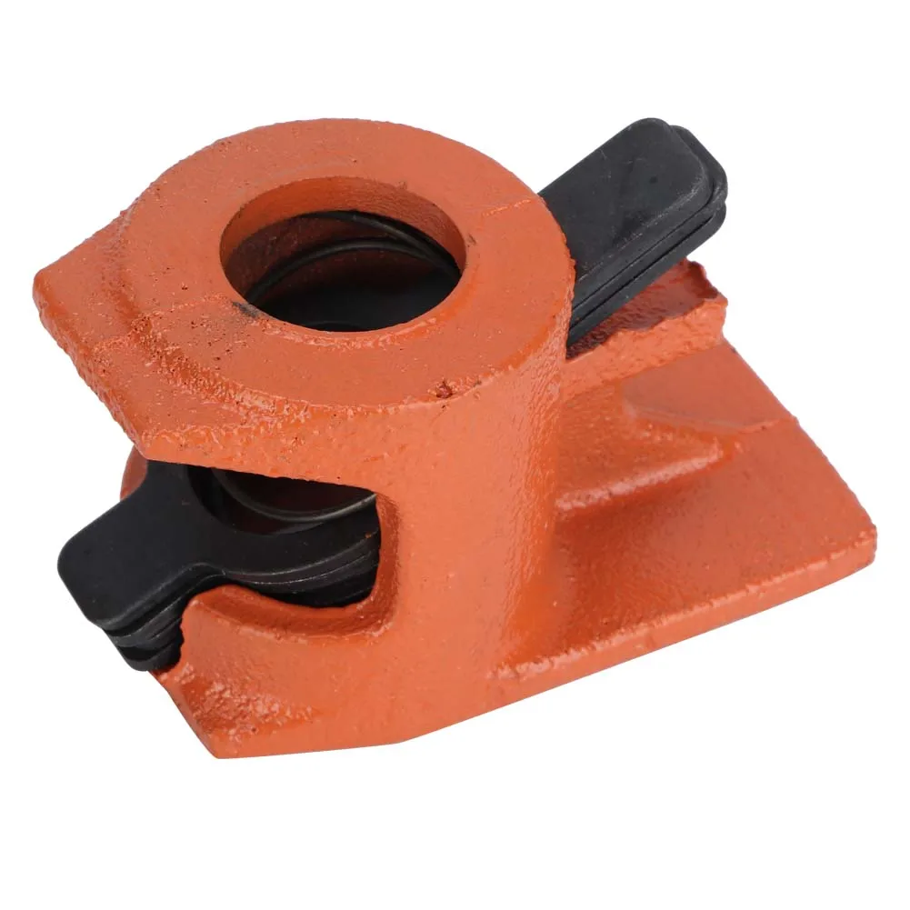 

Pipe Clamp 1/2 Wood Splicing Pipe Clamp Fixing Device Water Pipe Clamp Cast Steel Fixing Clamp Spring Clamp Woodworking Tool Kit