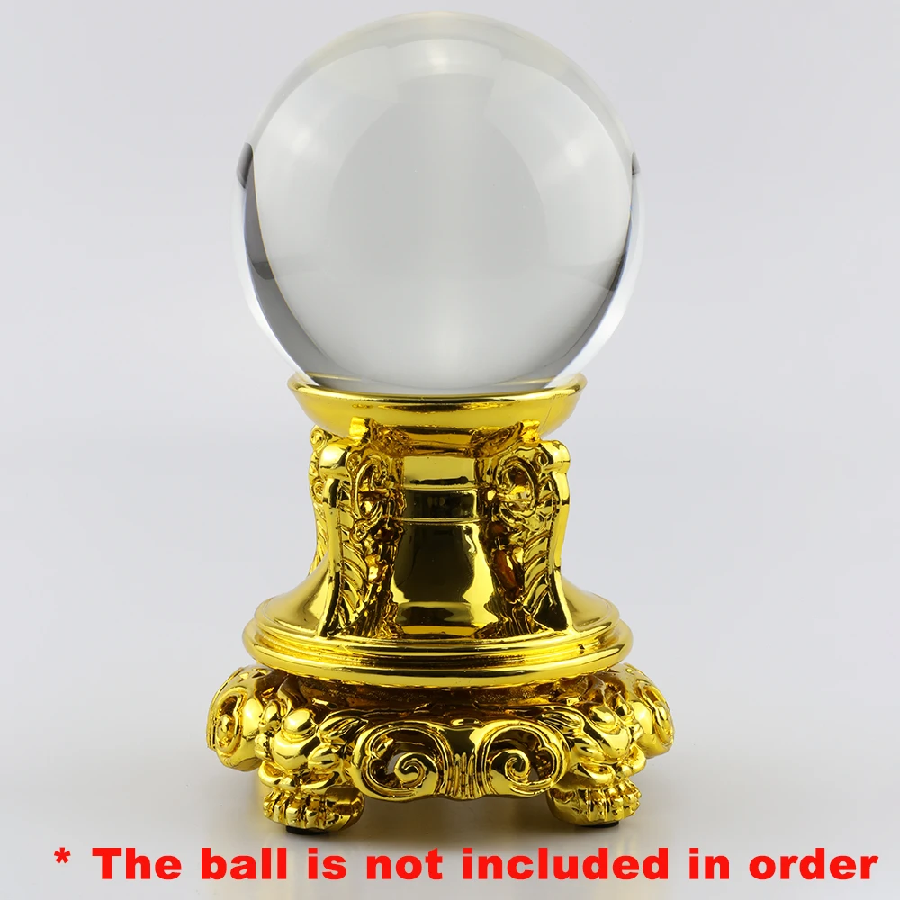 Полимерный Дисплей Подставка для хрустального стеклянного шарика объектива