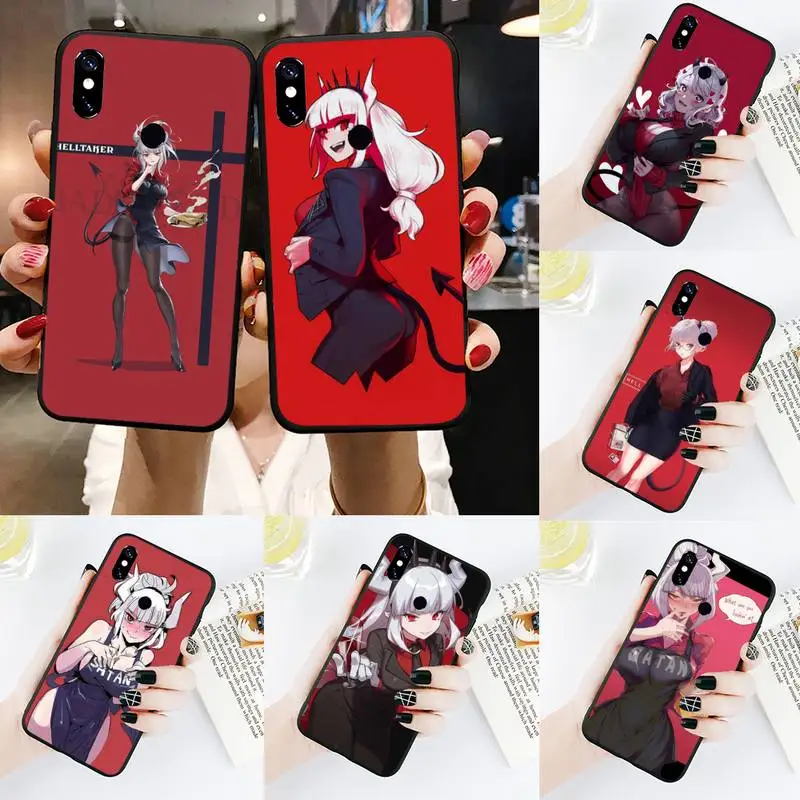 

Cute cartoon helltaker Phone Case For Xiaomi Redmi Note 4 4x 5 6 7 8 pro S2 PLUS 6A PRO