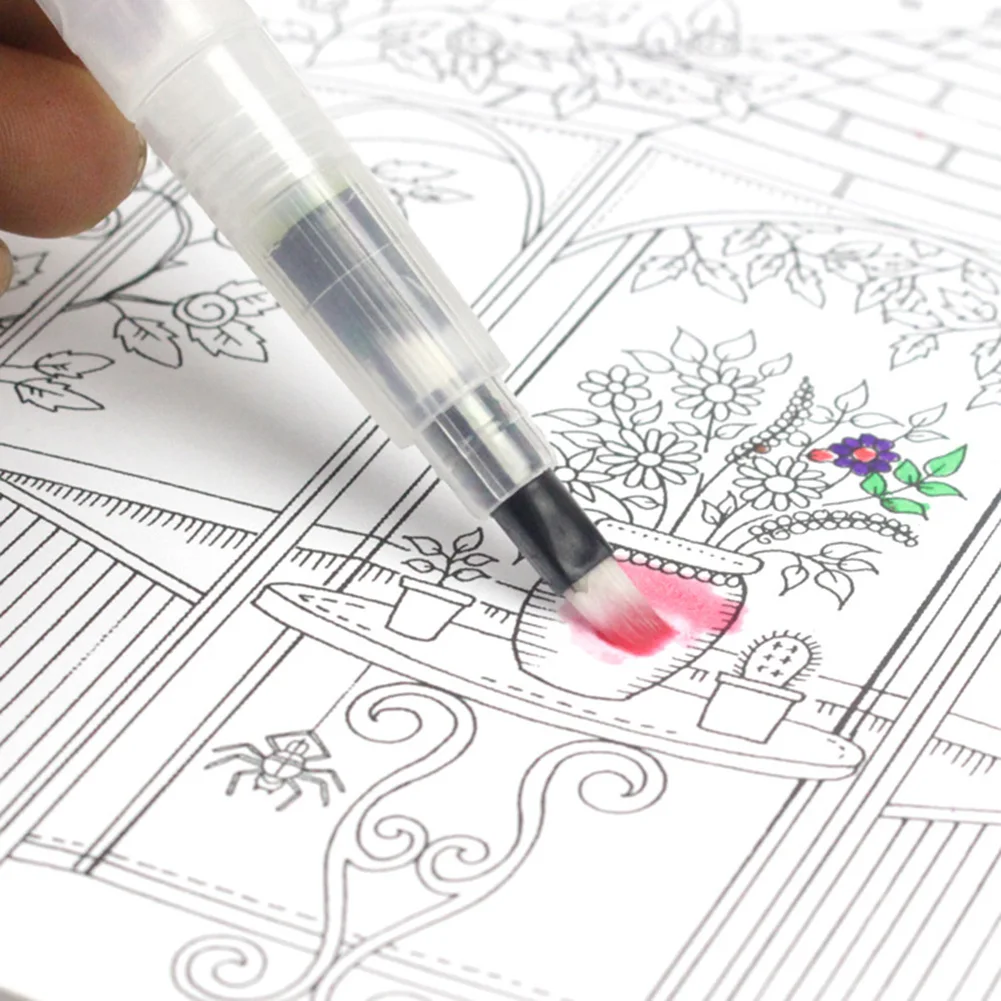 9 шт. Акварельная Ручка для хранения воды набор акварельных кистей ручка