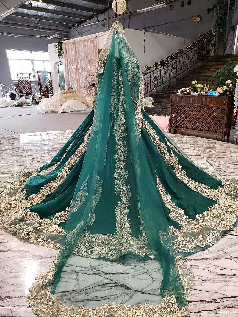 Ls 女性のロングイブニングドレス夜会服ベールアップリケスパンコールスイープトレインフリ女性のイブニングドレス Vestido デ ノーチェ 50 Off