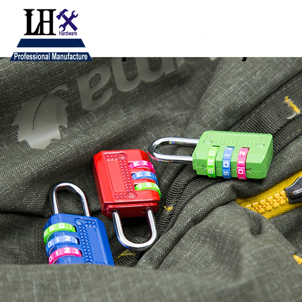 Кодовый замок из цинкового сплава для игровых чемоданов фитнеса комбинированный