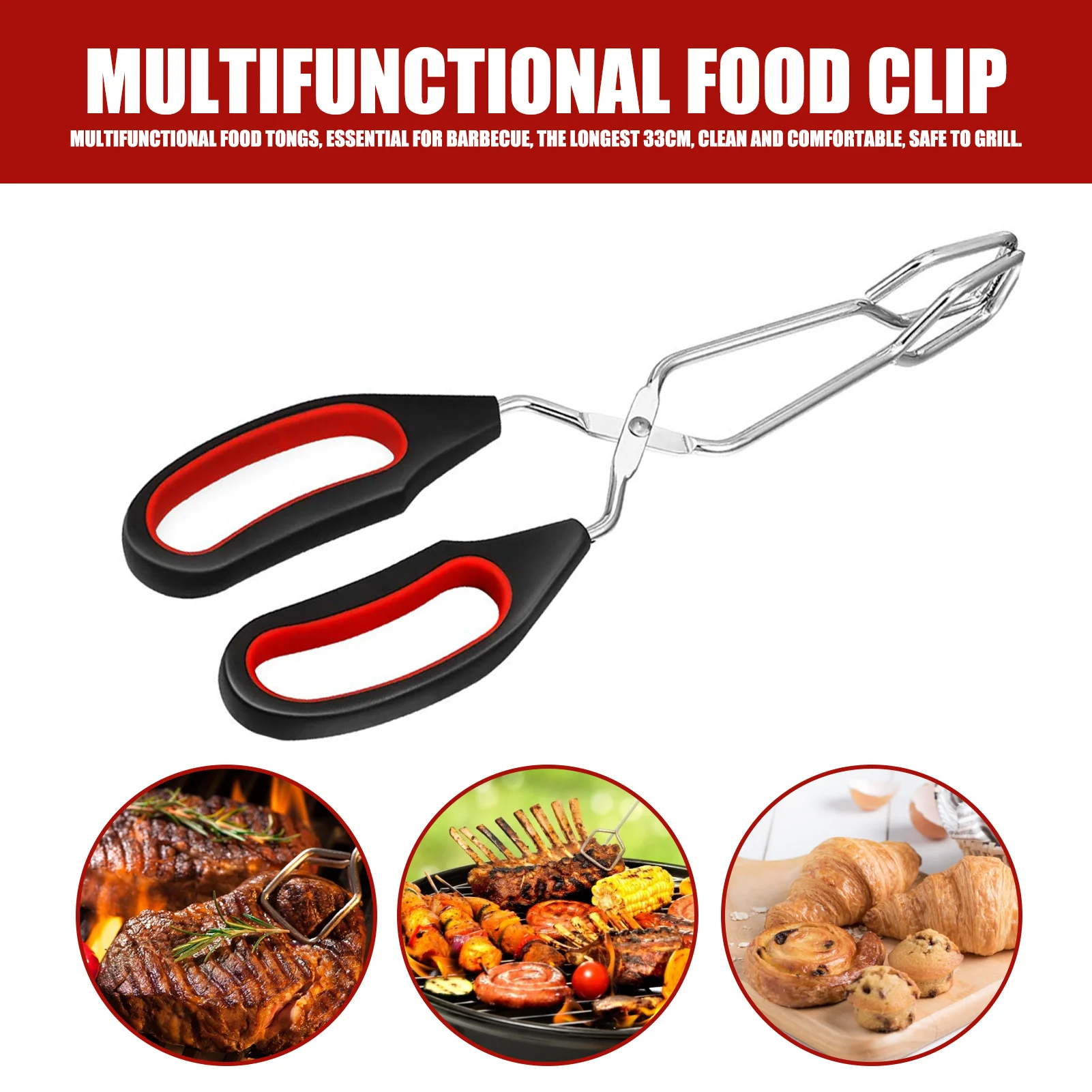 3 шт. удобный Инструменты для барбекю Нержавеющая сталь ножницы Тип на гриле Еда