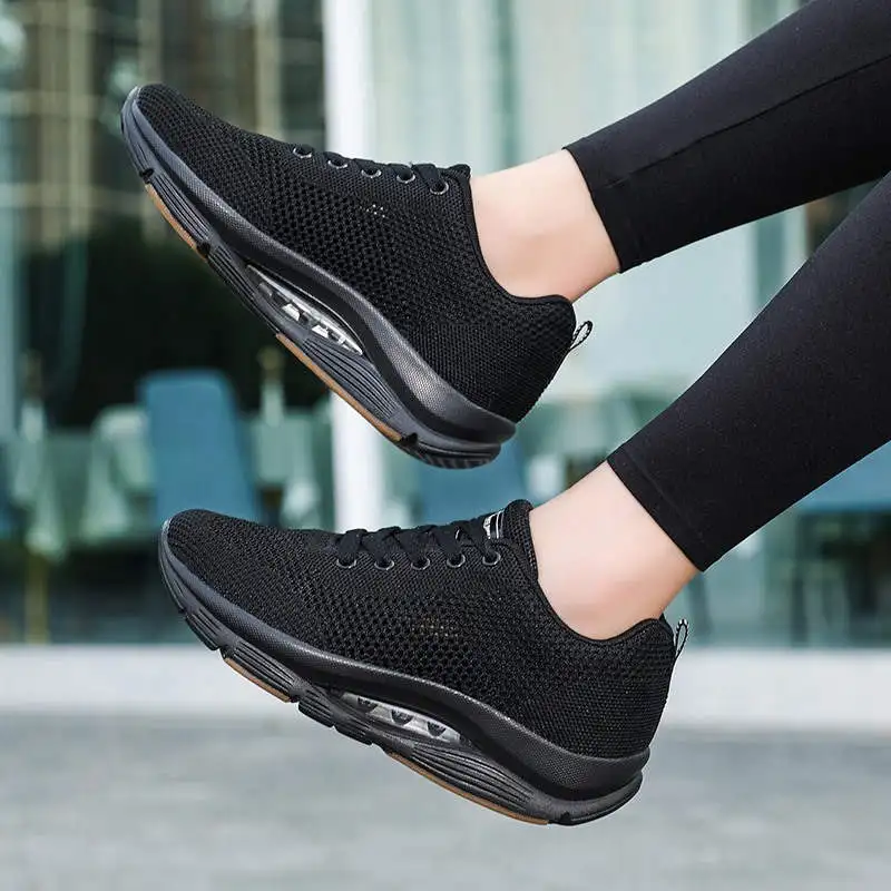 

Female Running Sneakers Hot Sale Sports Shoes Ladies Without Laces Fashion Sneakers Vulcanization Sport Sneakers Woman Tennis