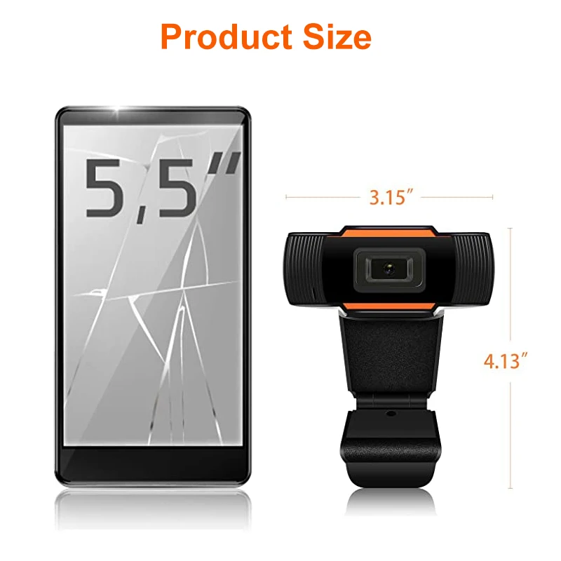 COFORCARE USB веб-камера HD 1080P PC Камера с двойной микрофон автофокусом для Skype Android ТВ