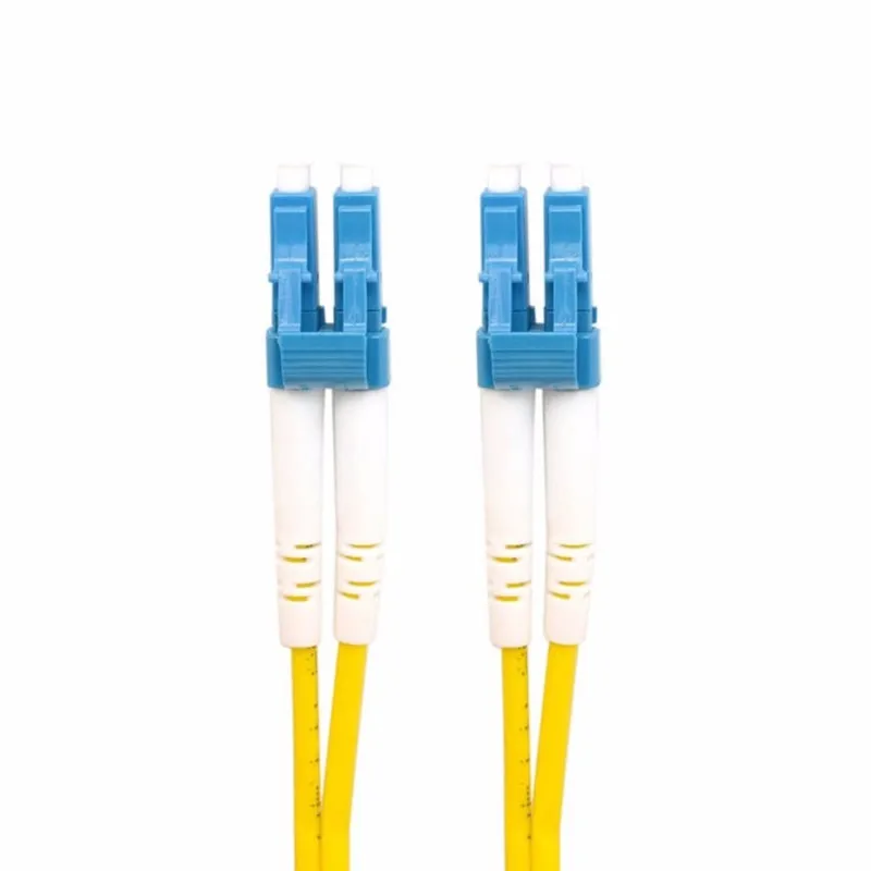 Double LC UPC to Simplex PVC одномодовый волоконно-оптический патч-кабель 1 м 2 3 5 10 |