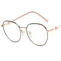 new anti blue glasses women retro optical eyeglasses temperament spectacles crown eyewear