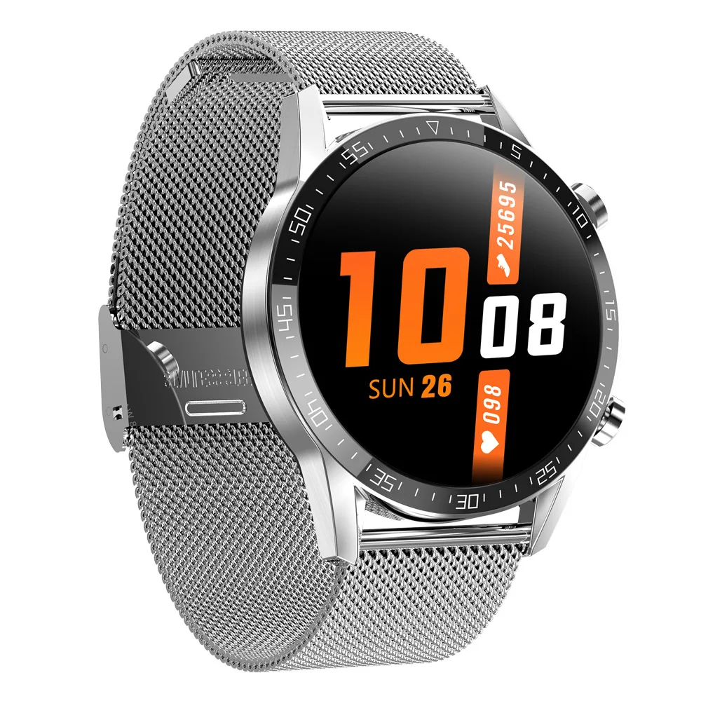 

SmartWatch To Measure Body Temperature IP68 Waterproof High-definition Round Screen APP Dial Download Message Reminder Bracelet
