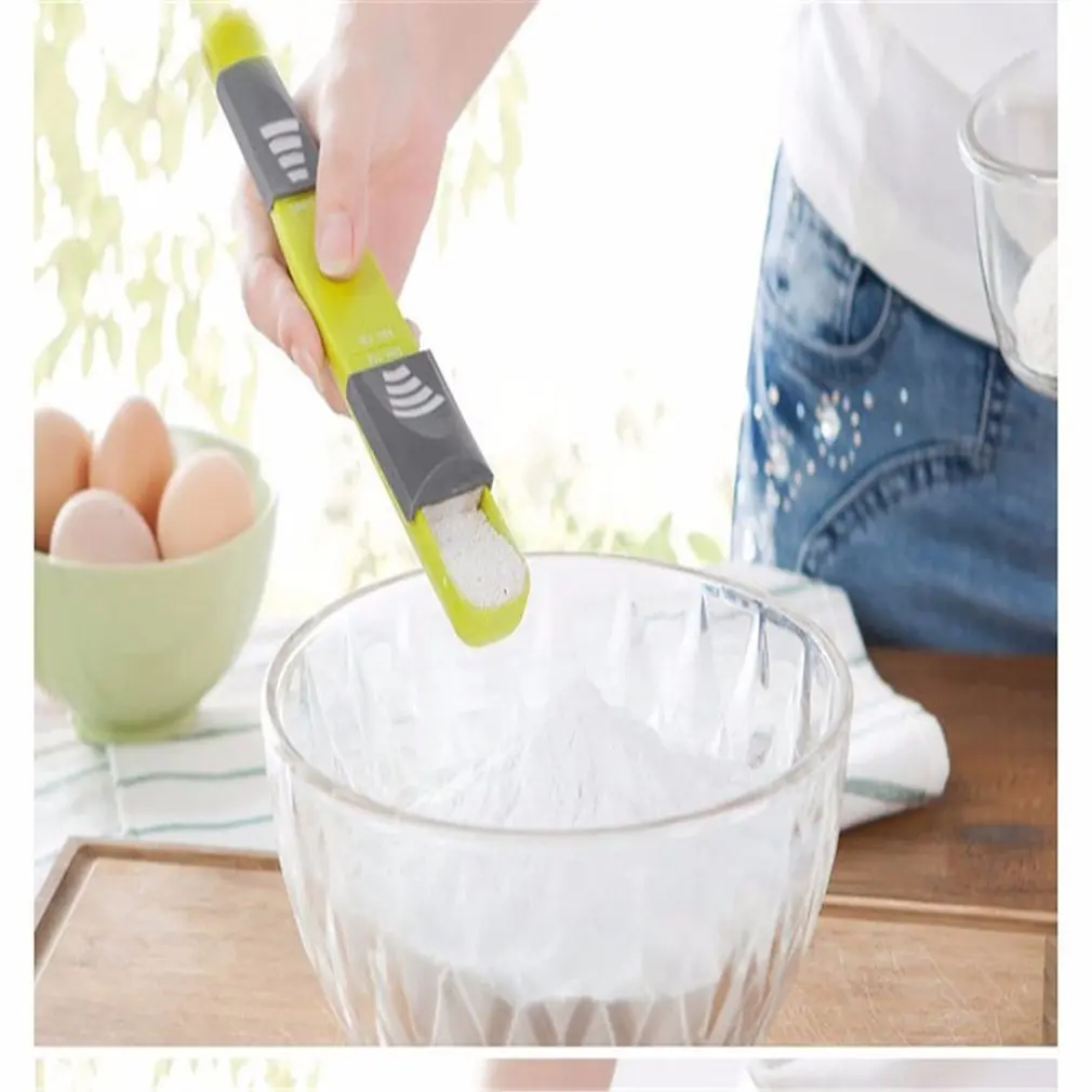 Кухонная восьмиступенчатая весовая ложка регулируемая количественная