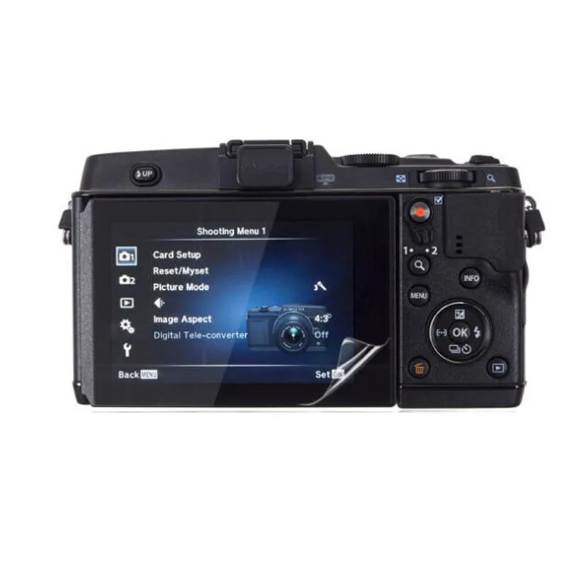 3 шт., мягкая защитная пленка для Olympus PEN E-P7/P5/P3/PL10/PL9/PL8/PL7 EPL10 EPL9 EPL8 EPL7 EP7 EP5 EP3