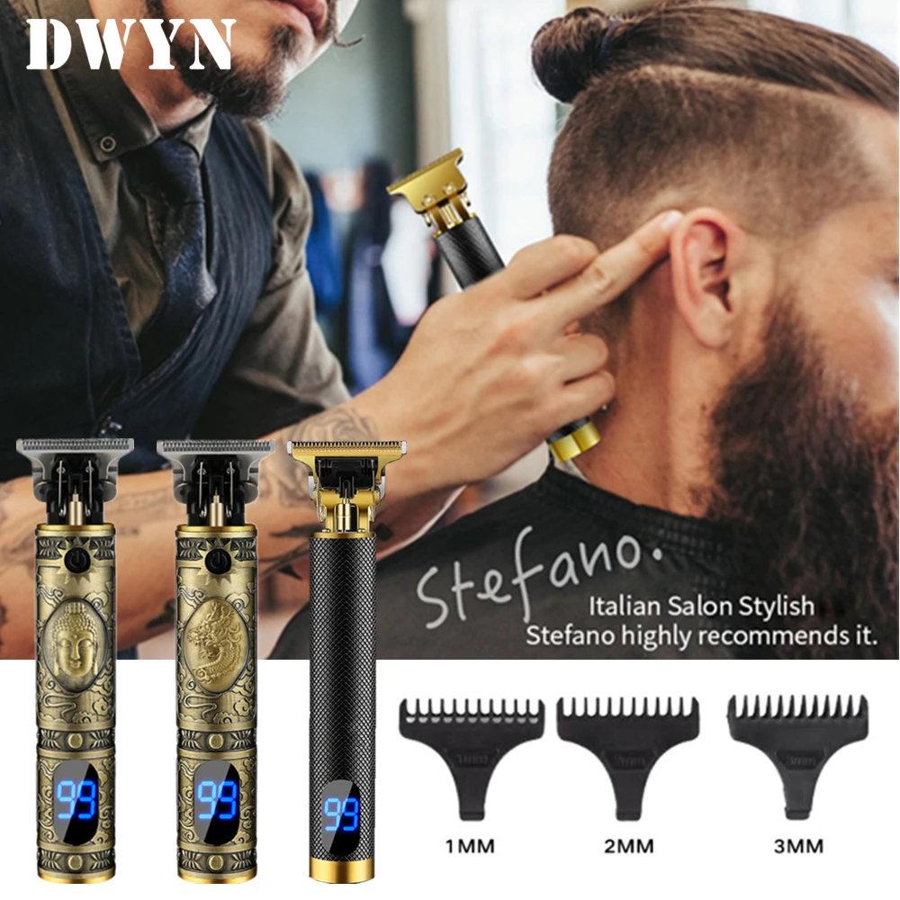 

Машинка для стрижки волос DWYN T9 аккумуляторная для мужчин