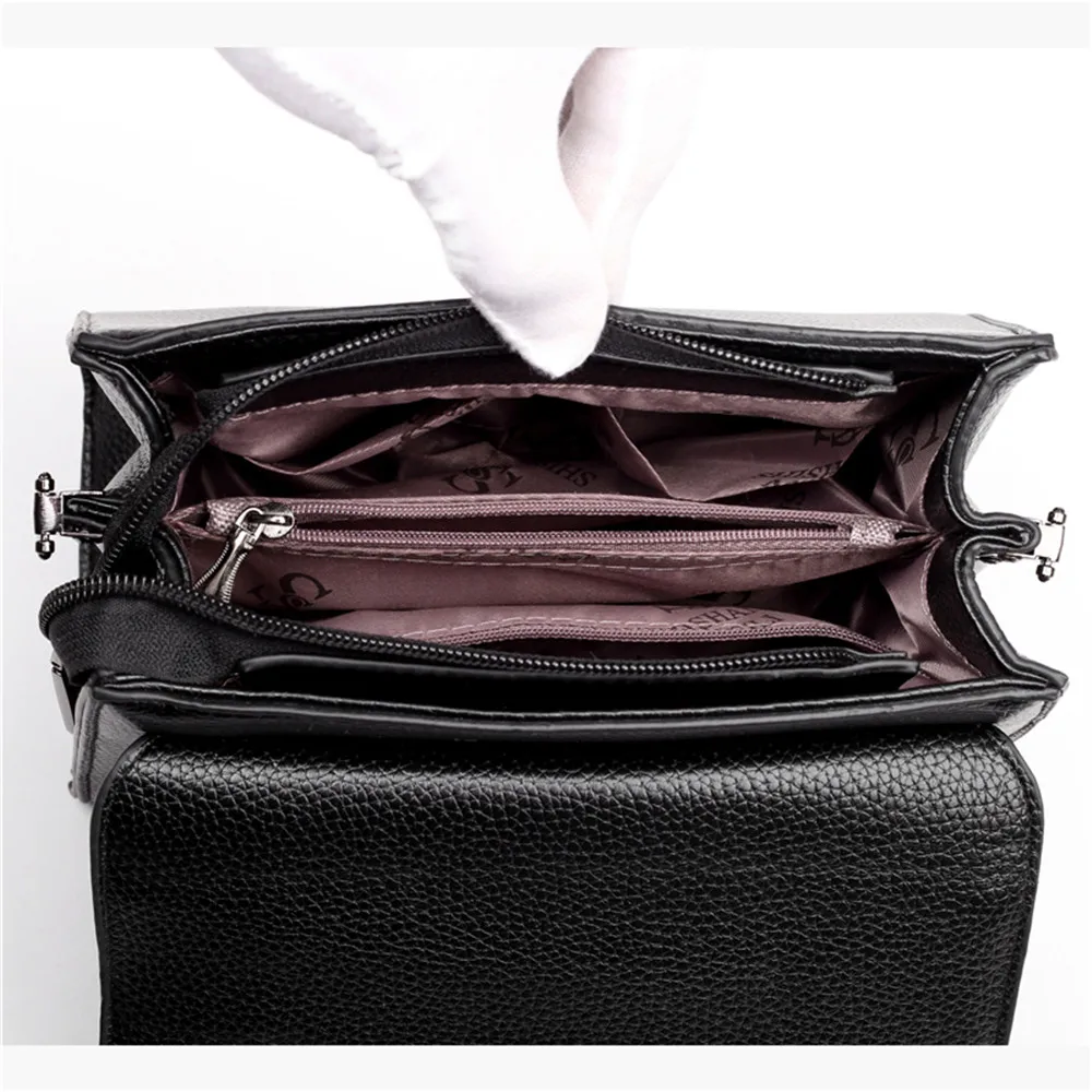 Модные сумки-тоуты с металлическим замком Маленькая женская сумка из