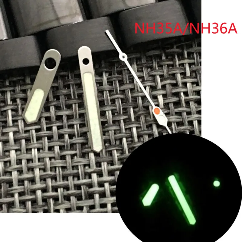 

Green C3 Luminous Watch Hands For Japan NH35 NH36 Automatic Mechanical Movement Replacement Repair Accessories