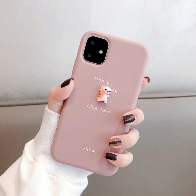 AC8322 Lovebay милый 3D узор чехол для телефона для iPhone 11 Pro XS Max XR X 8 7 6 6S Plus 11 милый фруктовый авокадо Мягкий ТПУ, конфетный задний Чехол - Цвет: AC8322