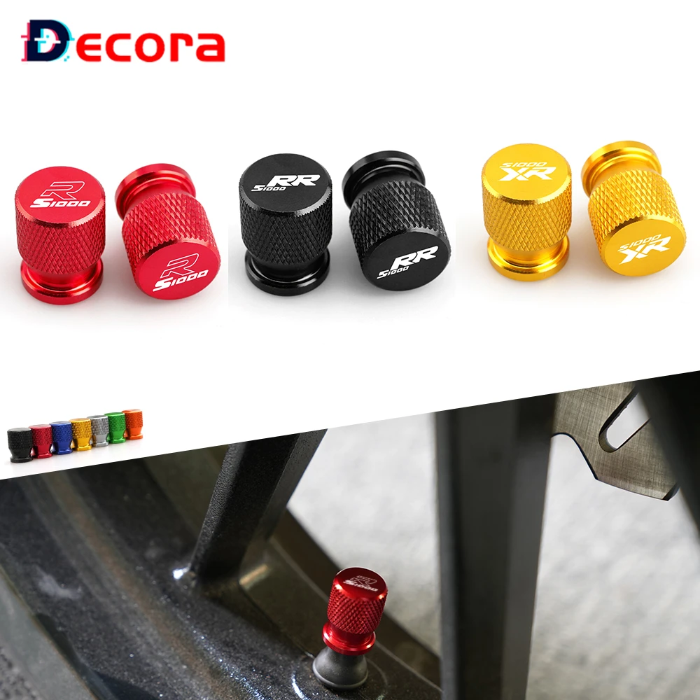 

For BMW S1000R S1000XR S1000RR S1000 R/RR/XR All Years CNC Motorcycle Wheel Tyre Valve Airtight Caps Tire Air Port Covers