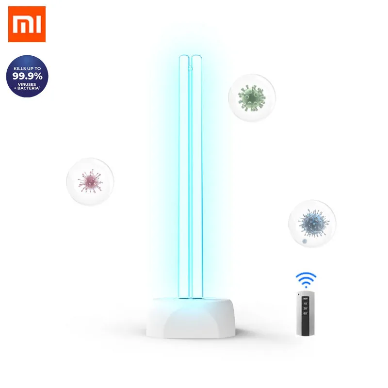 Xiaomi mi Huayi 38 Вт 40 м озоновая УФ-дезинфекционная лампа домашние ультрафиолетовые