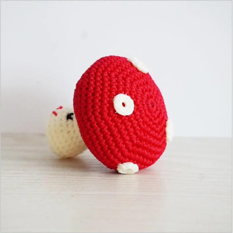 Ручная работа Детская плюшевая игрушка в виде гриба кукла брелок подвеска милый