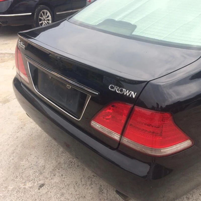 

Аксессуары для багажника автомобиля, спойлер, Старый Toyota Crown, АБС-пластик, задние губы, задние крылья заднего багажника, блестящее искусство 2005-2010