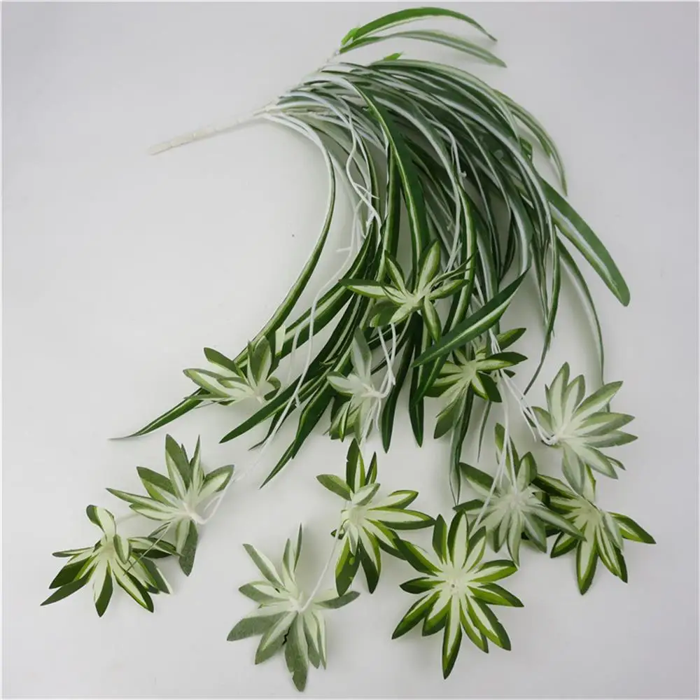 Искусственные цветы растение Настенное подвесное хлорофитум горшечные зеленые
