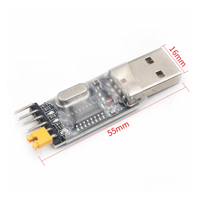 Модуль CH340 с USB на TTL CH340G небольшая пластина для щетки плата микроконтроллера STC