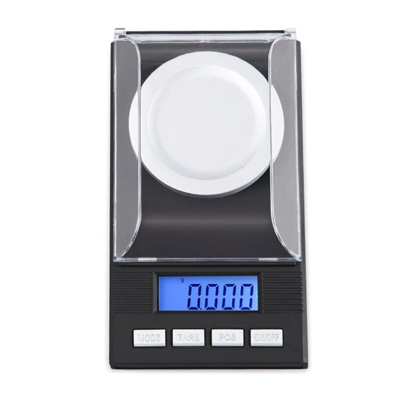 

Digital Milligram Scale 100g/ 0.001g Portable Micro Jewelry Scale LCD Backlit