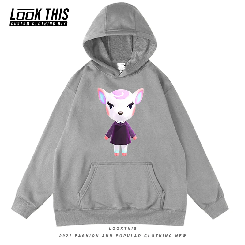 

Anime Animal Crossing Boys Girls Daily Long Sleeve Kid Hoodie Tops Streetwear Student Children Loose Hoodies Hooded Sweatshirt