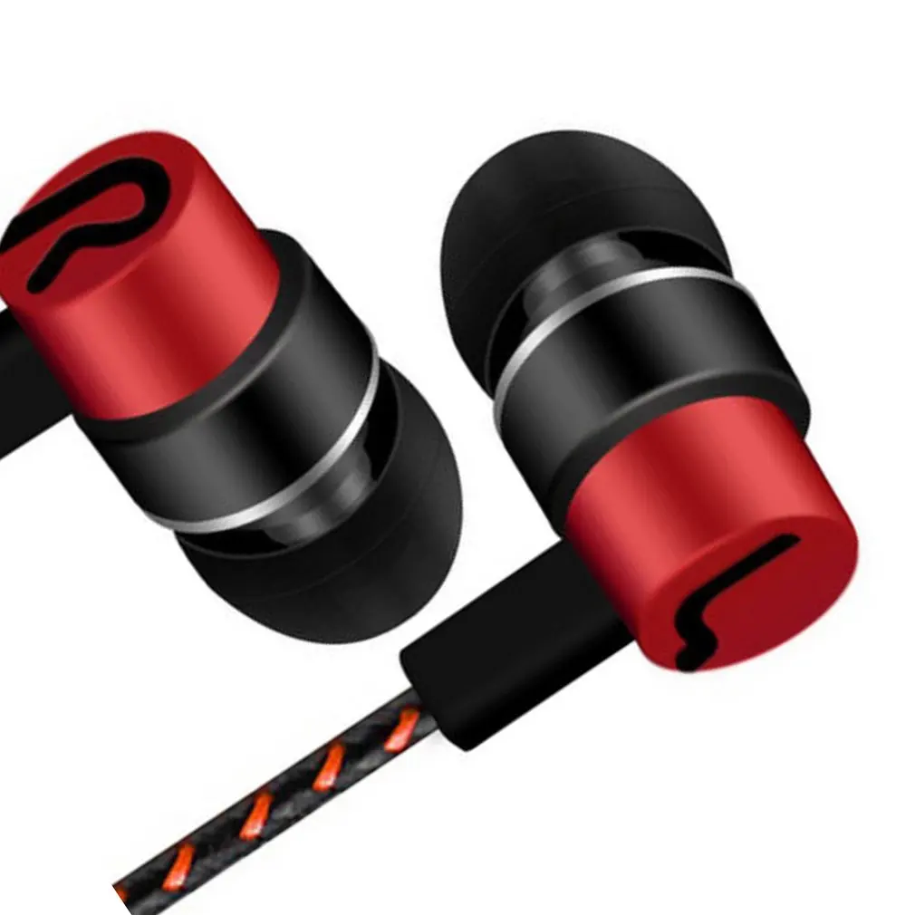 

Mp3 Headset For Mobile Phone Computer Universal Earplug Headset In-Ear Stereo Earbuds Earphone For Cell Phone