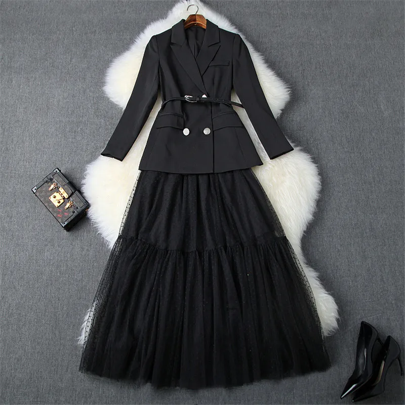 Элегантный женский офисный пиджак в деловом стиле комплект 2019 года новый