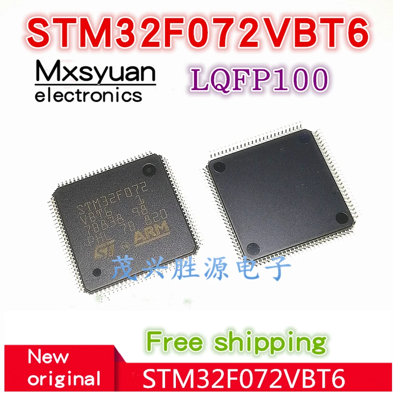1 шт. ~ 10 STM32F072VBT6 STM32F072 LQFP-100 128K флэш-память 32-битный микроконтроллер | Бытовая