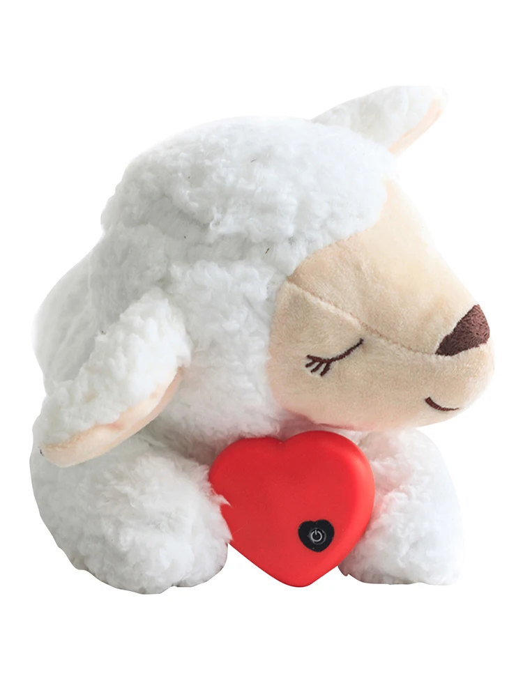 Плюшевая игрушка для тренировки сердцебиения щенок поведенческая тренировочная