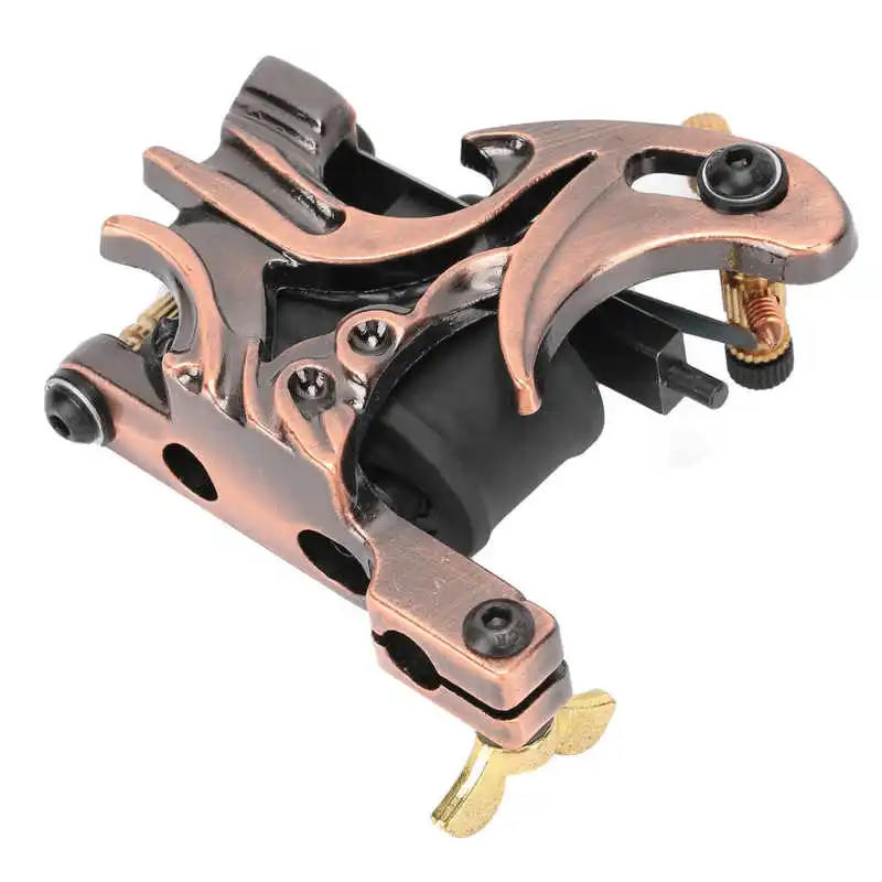 

Eyelashes Accesories For Tattooing Professional Strong Motor Retro Coil Tattoo Machine Alloy Liner Shader Tattoo Machine