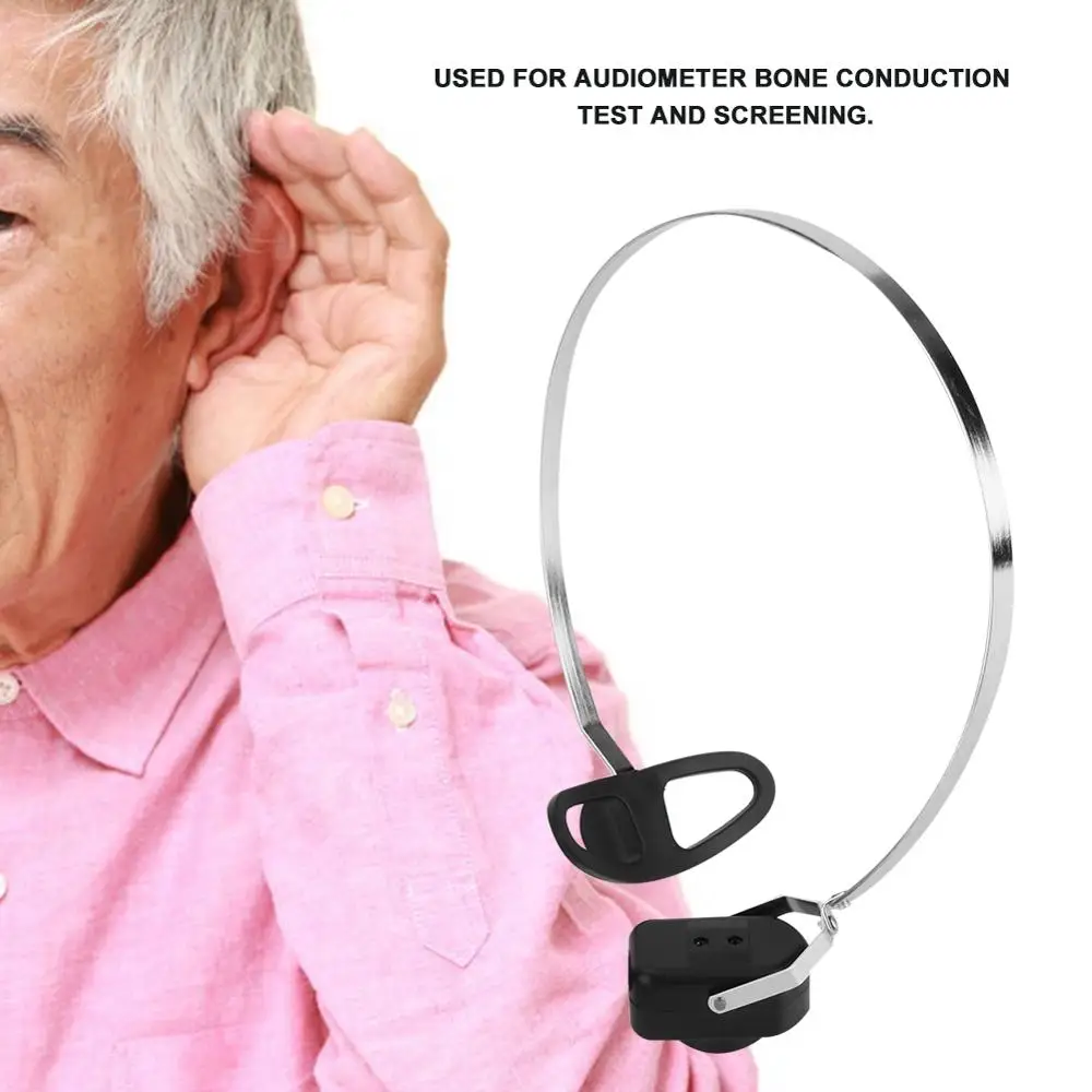 Professional Hearing Aid Bone Conduction Earphones For Deaf-Mute Schools Private Clinic Medical Audiometer Bone Conduction Tests