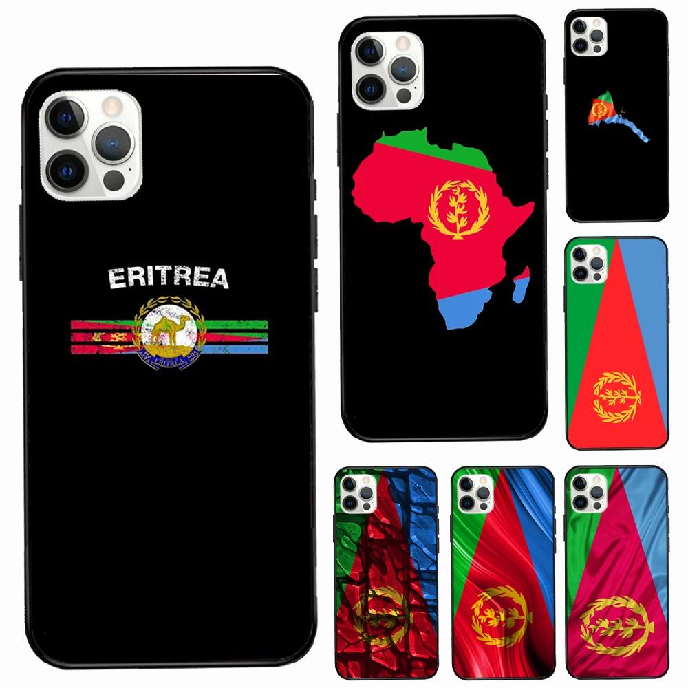 

Eritrean Flag Case For Apple iPhone 13 12 Mini 11 14 Pro Max XS X XR 6S 7 8 Plus 5S SE 2020 Phone Cover