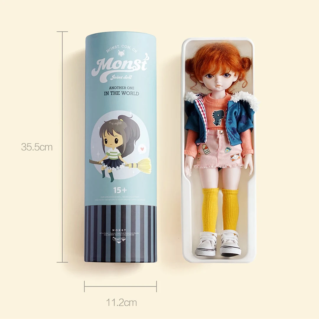 MI Mijia Monst BJD кукла моделирование Moe Ragdoll шарнирное тело модная Коллекционная кукла 30 см фабричные игрушки подарок для девочек детей