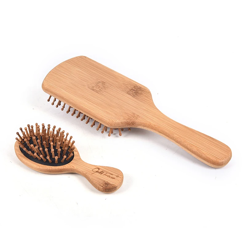 

Massage Comb Paddle Brush Antistatic Combanti-static Natural Wooden Massage Hairbrush Comb Scalp Health Care Paddle Brush