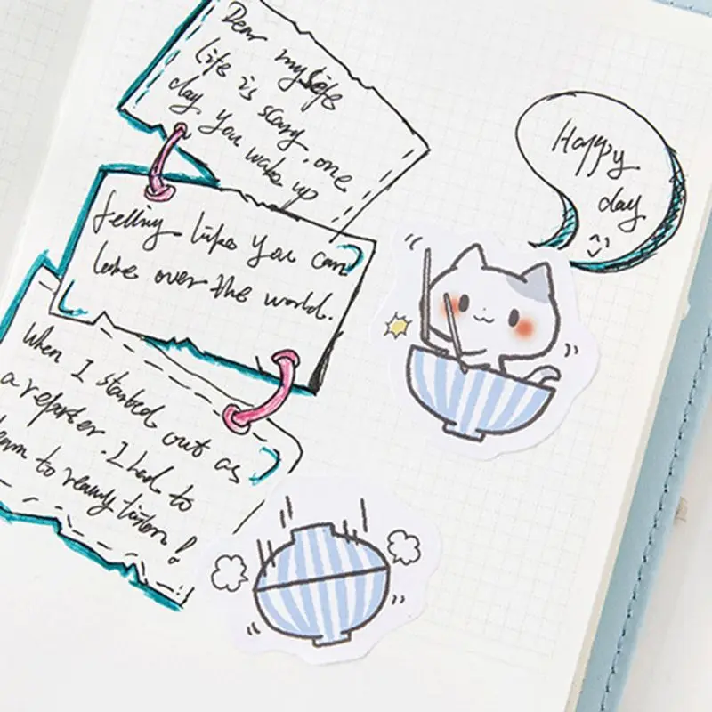 Наклейки для дневника розовые и голубые 45 шт./упак. планировщик скрапбукинга |