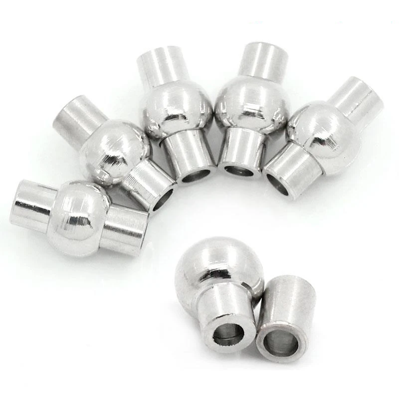 10 шт. белый K медь магнитные застежки ювелирных изделий Изготовление подключен