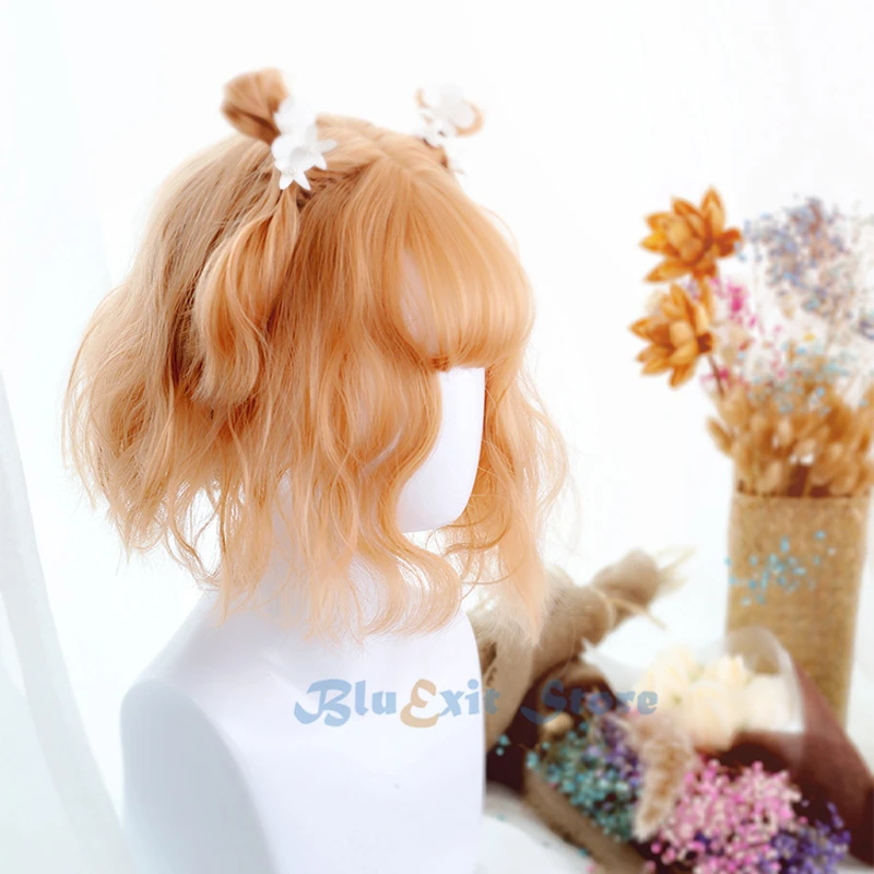 Светильник оранжевый летний парик в стиле &quotЛолита&quot Харадзюку волшебные