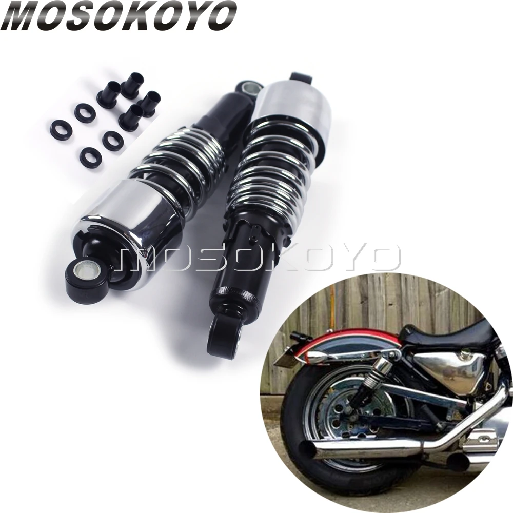Задний амортизатор подвески для мотоцикла 10 5 дюйма хромированный Harley Sportster Touring