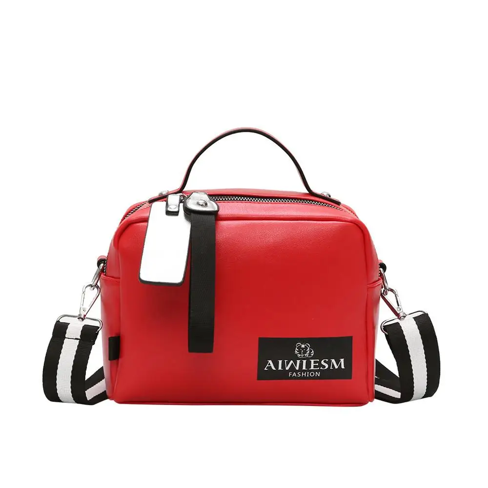 

Women Bags new female handbag Double zipper Sale Shoulder Crossbody Bag Handbag Simple Versatile Personality Solid color
