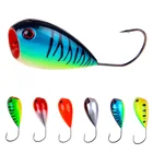 8 см 12,9 г Topwater Egg рыболовная приманка Воблер Поппер плавающая жесткая приманка рыболовные снасти Pesca приманка для ловли карпа