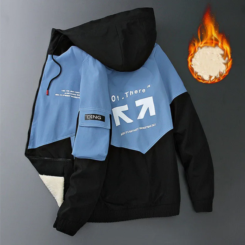 Новинка 2020 Мужское пальто на осень и зиму Паркер с большими карманами