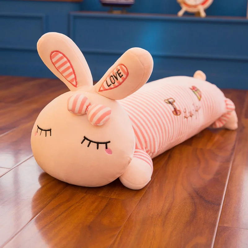 

Zqswkl 40/50/70/90cm rabbit plush toy doll long sleeping pillow hugs couple doll girls christmas birthday gift bed pillows room