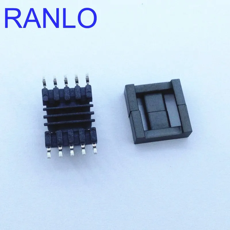 EPC13 SMD 5 + 5pin 4 слота трансформатор boblin TDG TP4 мягкий магнитный ферритовый