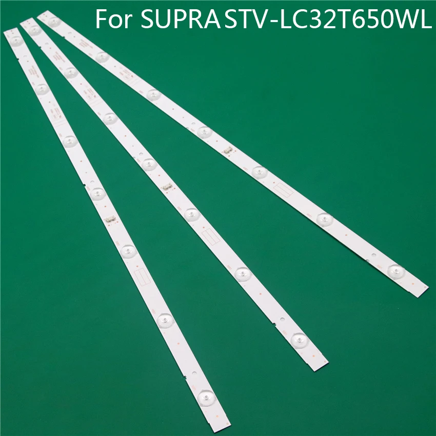 NEW LED TV Illumination For SUPRA STV-LC32T650WL V1P12 V1R08 LED Bar Backlight Strips Line Ruler 5800-W32001-3P00 0P00 Ver00.00