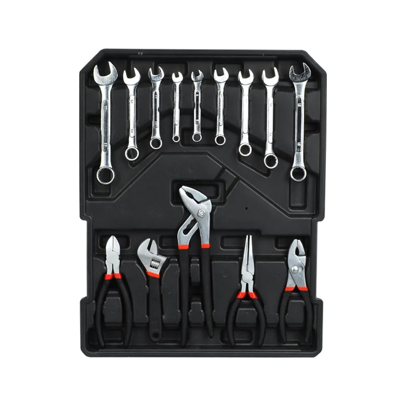 499pcs Set Hand Tools Aluminum Trolley Case Tool Kit Wrenches Spanners Hex Socket Inserts Bicycle Car Repairing | Инструменты
