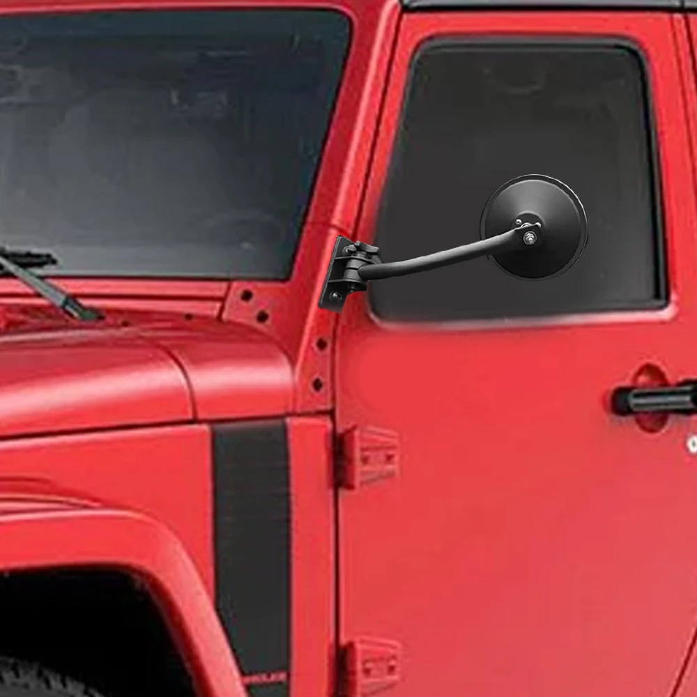 Текстурированное черное зеркало для внедорожника круглые зеркала быстросъемное