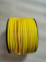 5 roll/Lot Pvc tube PVC sleeve white and yellow for wire marking machine ,cable ID printer, electronic lettering machine s710e