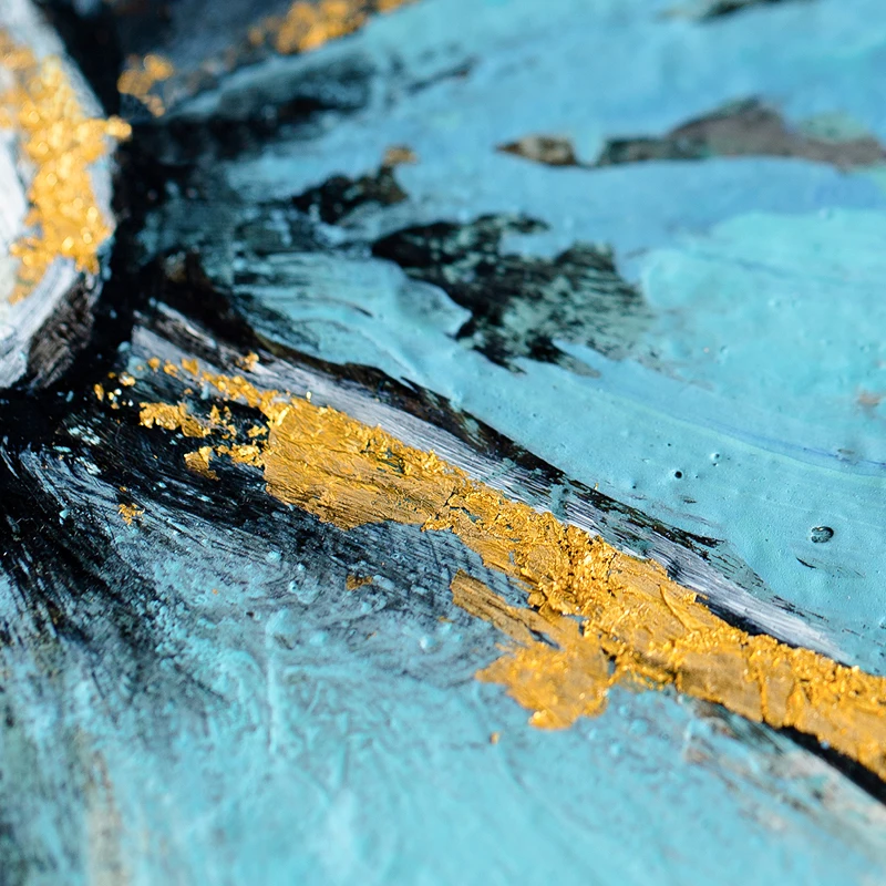 

Original hand-painted Abstract Oil Painting Decorative Painting The Living Room Wall Bedroom Bedside Mural Paintings Gift